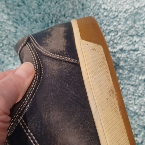 COLE HAAN Men's Blue Leather Sneakers size 9 M - Picture 13 of 16